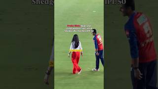 Preeti Zinta say congrats to shedge for his ist off century 🙌