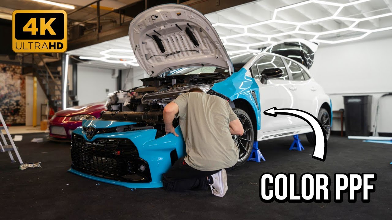 COLOR PPF - HOW TO WET INSTALL ARMR PAINT PROTECTION FILM