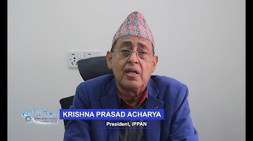 Krishna Prasad Acharya IPPAN President