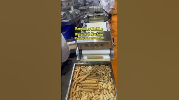 Barquillos Machine | Wafer Roll Machine | Egg Roll Machine