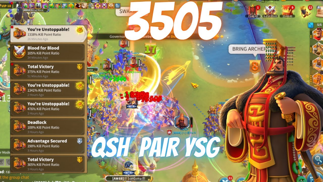 Qin shi huangs  Best Report with YSG | SOC | 