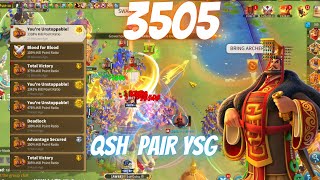Qin shi huangs  Best Report with YSG | SOC | #riseofkingdom #games