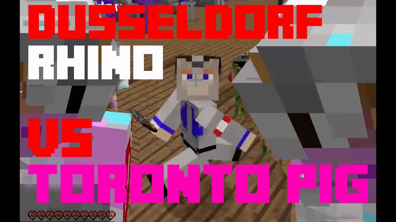 Dusseldorf Rhino VS Toronto Pig!