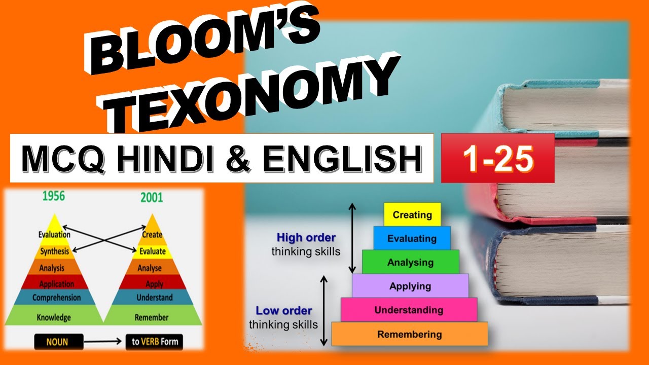 BLOOM'S TAXONOMY MCQ PART 1 || Bloom's Taxonomy Theory ||GPClasses