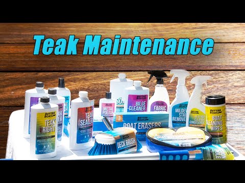 Teak Wood Maintenance with Better Boat video thumbnail