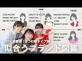 【完全版】ブランド迷子さん必見📝顔タイプ別似合う人気ブランド!プチプラからも選定✨