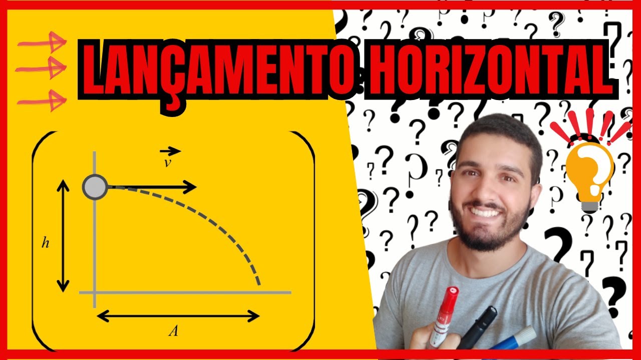 LANÇAMENTO HORIZONTAL - FÍSICA - TEORIA + EXERCÍCIO !!! - YouTube