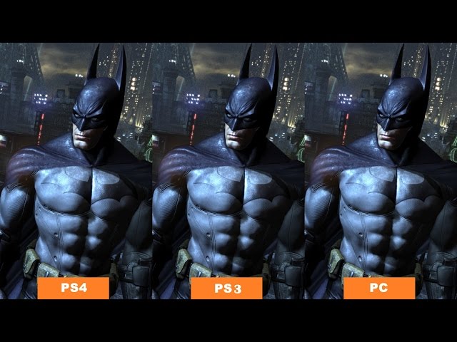 Batman Arkham Knight PC VS PS5, Graphics Comparison, Batman Arkham Knight  PS5 VS PC