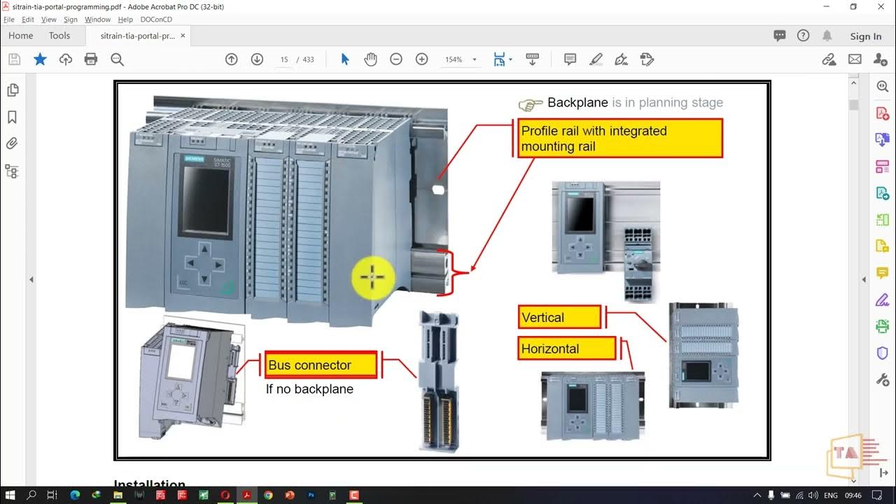 Siemens S7-1500 PLC Basics Training தமிழில் | Siemens PLC Basics in ...