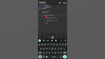 Print Half Diamond with space using nested for Loop in C programming #diamond#basicofcoding#forloop