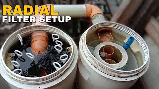 How to Build a RADIAL Flow Pond Filter | DIY