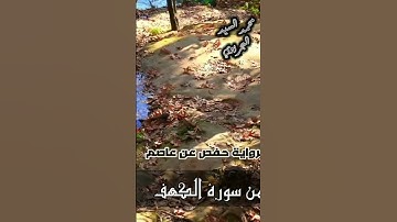 من سورة الكهف |واضرب لهم مثل الحياة الدنيا كماء