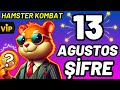 Hamster Kombat Günlük Şifre 13 Ağustos !