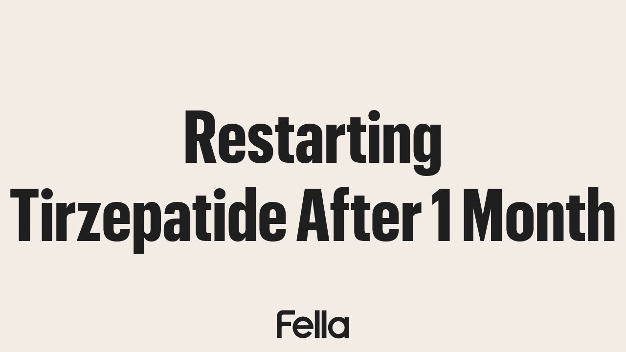 restarting tirzepatide after 3 weeks Restarting Tirzepatide After a Month: Safe Resumption Guide