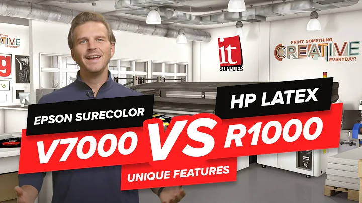 Epson SureColor V7000 vs HP Latex R1000: Unique Features