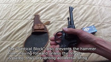M1895 Nagant Revolver: History and features, loading, firing, unloading