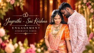 Jagruthi Saikrishna Engagement Promo !! Cinematic Promo !! Vajra Photography Events !!