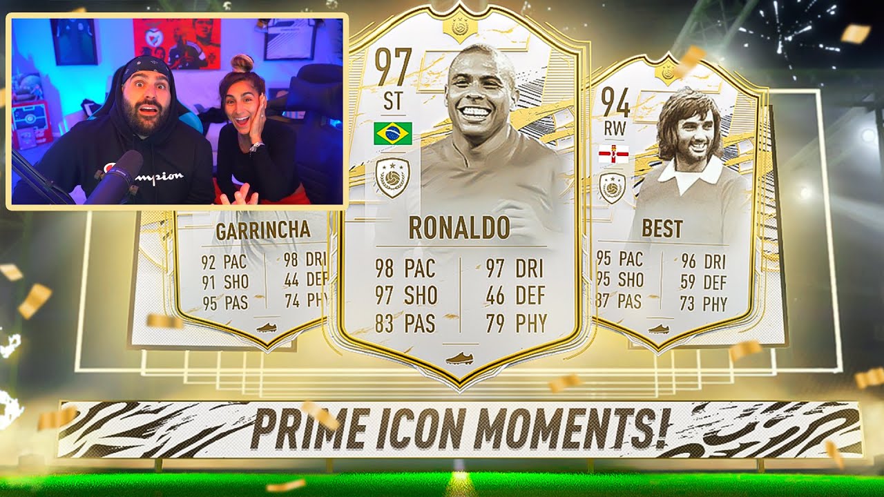 THIS IS WHAT I GOT IN 10x ICON ATTACKER PACKS! FIFA 21​ *She Packed Me A GOAT*