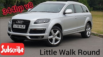 Audi Q7 4.2 v8 Walk Round & Exhaust Sound