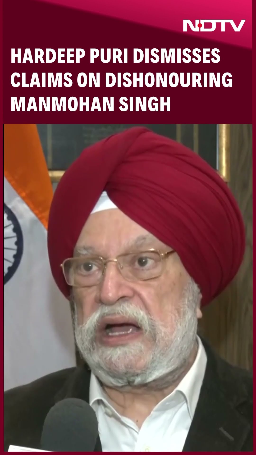 “Controversy Being Created…” Hardeep Puri Dismisses Congress’ Claims Of Dishonouring Manmohan Singh