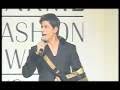 Shah rukh khan on Lakme Fashion Week Unplugged Part 1