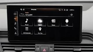 SiriusXM with 360L for Audi