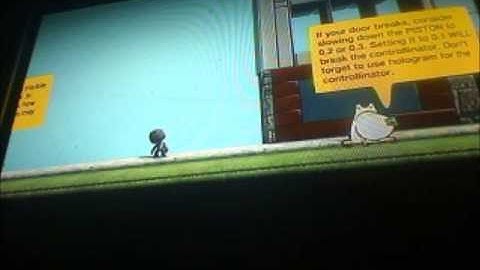 Little Big Planet 2-How to make a teleporting door