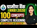 Gramin Bank 2026 | RRB PO &amp; Clerk 100 Concepts of Complete Reasoning | By Sona Sharma