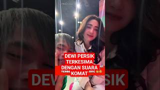 Dewi Persik Kaget Dengar Suara Si Komat short