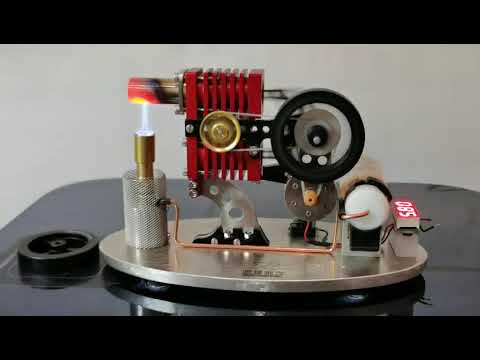 Double Acting Stirling Engine – Solar Powered Stirling Engine – LJPRRC
