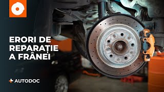 Schimbare Furtun lichid de frana RENAULT LAGUNA - sfaturi intretinere Sistem de franare