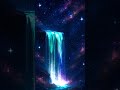Space Waterfall #space #universe #galaxy