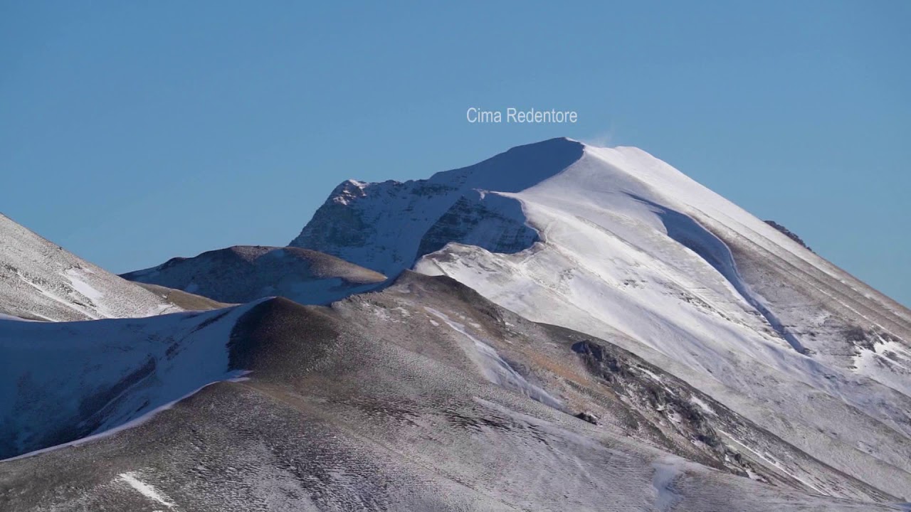 Cima Vallinfante dalle sorgenti del Nera (monti Sibillini)
