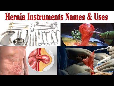 Hernia Instruments Set | Hernia Instruments Names &