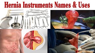 Hernia Instruments Set | Hernia Instruments Names & Uses