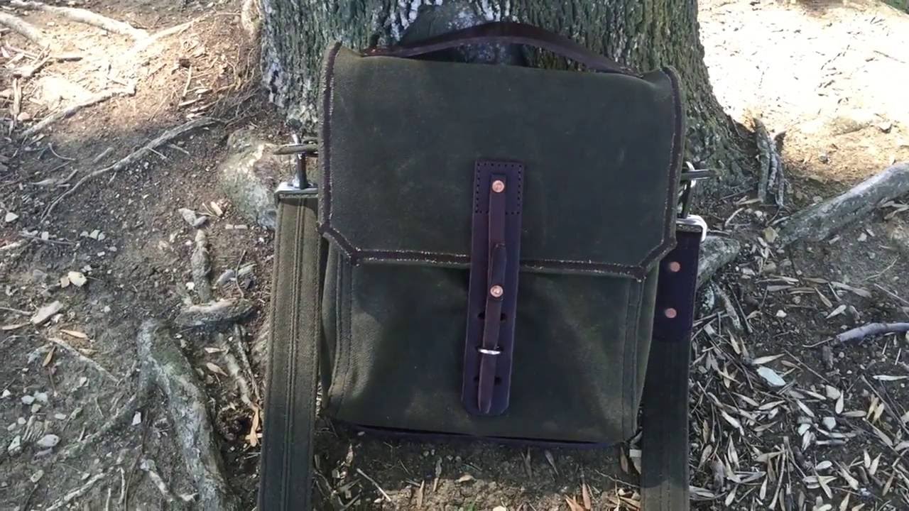 Saddleback Leather Indiana Gear Bag Review Mountainback YouTube