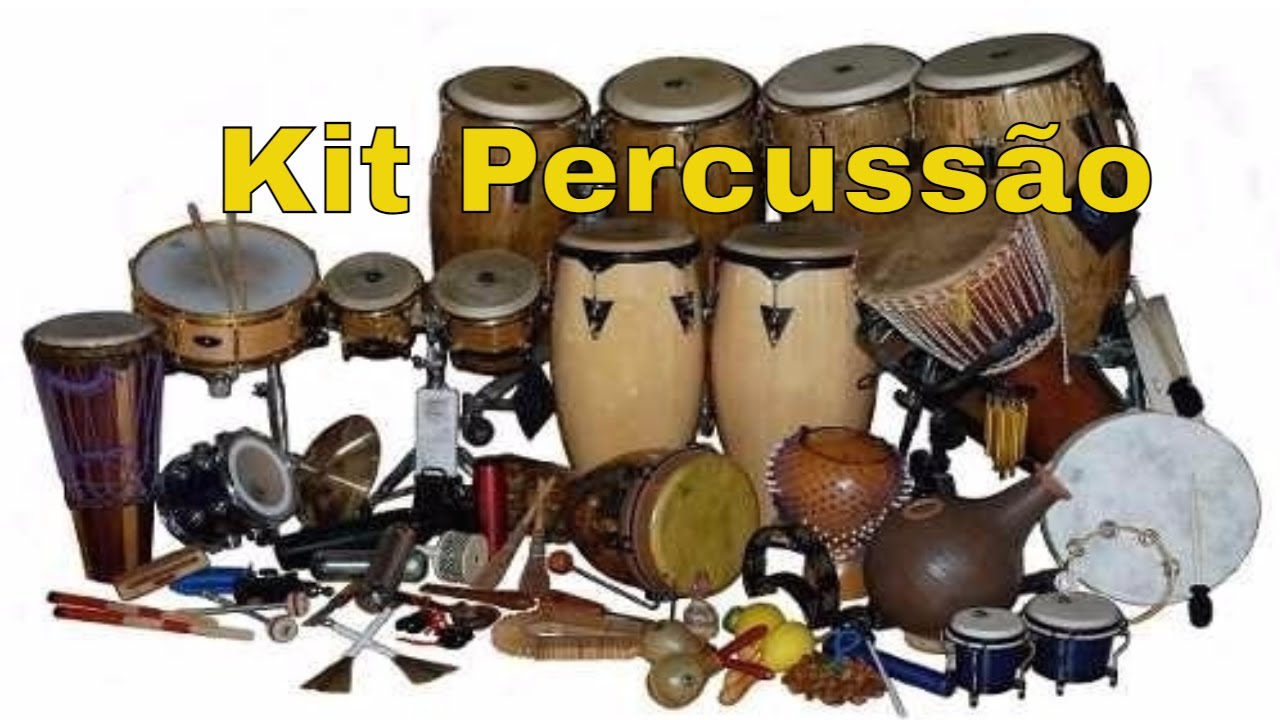 Kit de Percussão Todos os Estilo