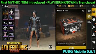 MYTHIC Item Introduced!! PLAYERUNKNOWN's Trenchcoat | Opening 10 Advanced UC Crates screenshot 2