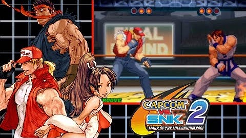 Capcom vs SNK 2 | Arcade playthrough | Dreamcast