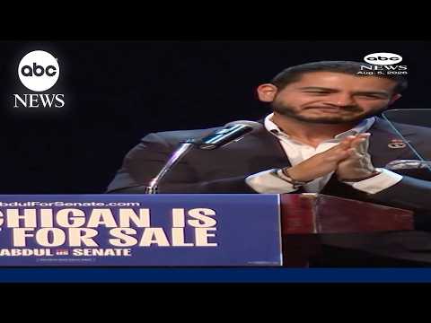 Dr. Abdul El-Sayed declares victory in Michigan Senate primary