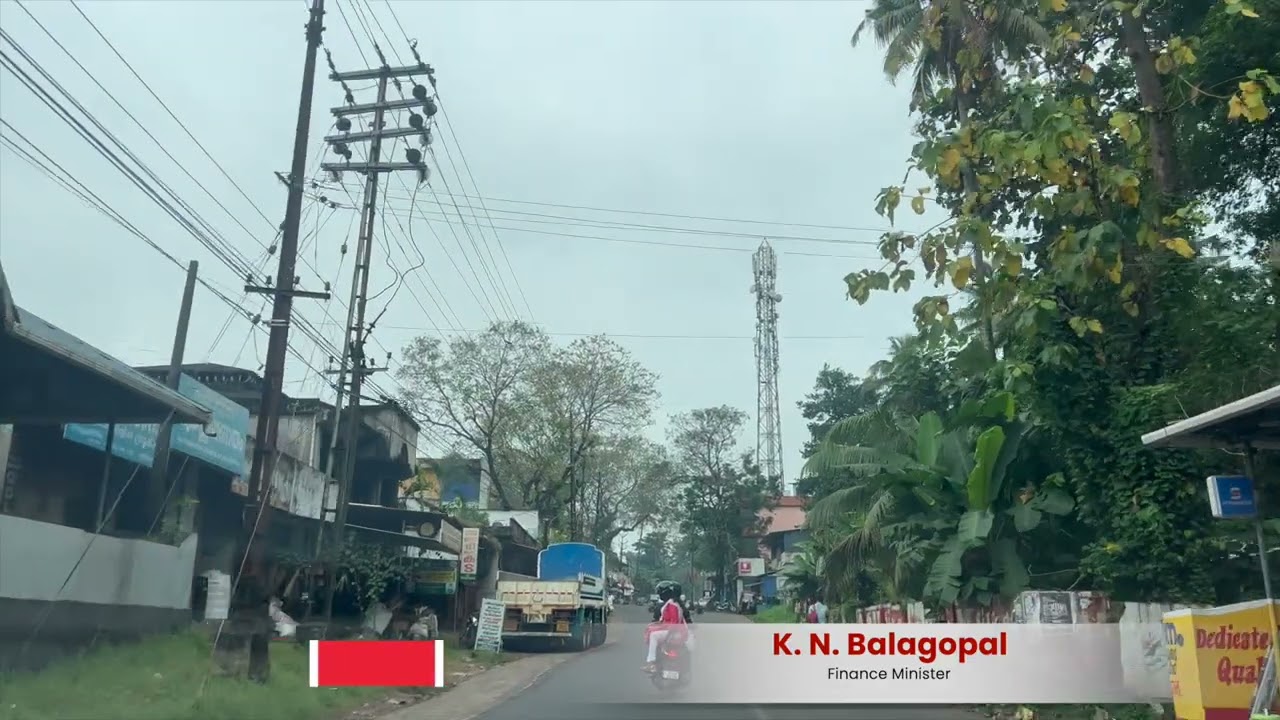 KIIFB projects initiated by K. N. Balagopal - Finance Minister of Kerala