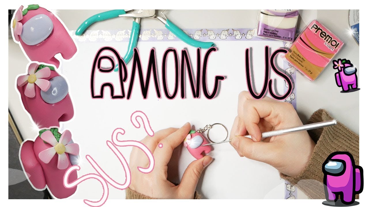How To Make An ~AMONG US~ Keychain