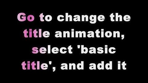 WMM Tutorial - Cool Text Effects!