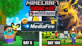 Survive 100 Days in Cobblemon DOWNLOAD Now ( Minecraft Pokemon) screenshot 3