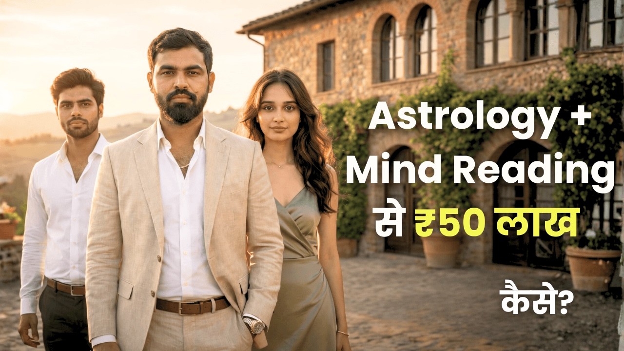 Astrology + Mind Reading से ₹50 लाख  | कैसे? 📞 +91 9289699649 | Vivek golden | golden bhaiya