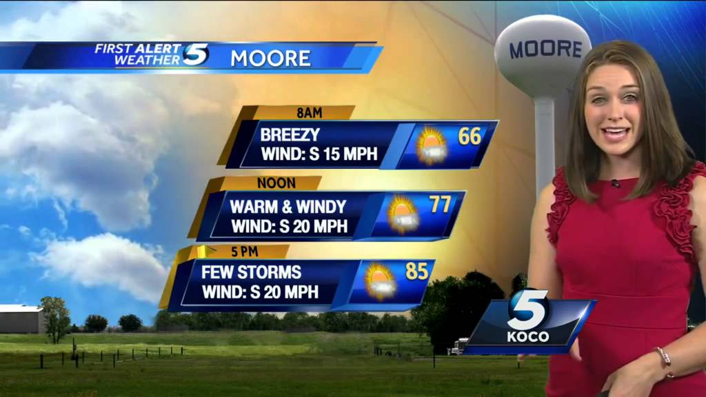 Warm & windy Tuesday across Oklahoma - YouTube