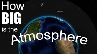 How Big is the Atmosphere