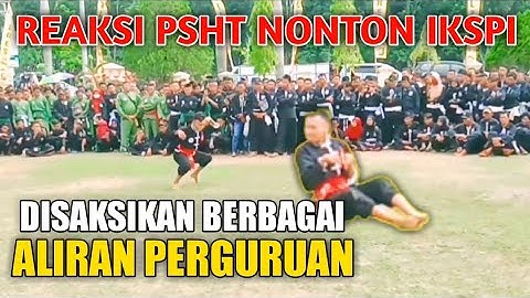 IKSPI KELUARKAN JURUS MONYET DI HADAPAN PESILAT LAIN PSHT PN PSHW ASAD TS