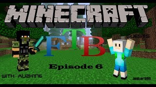 FTB Direwolf20 - Episode 6 Dungeons & MFSU - w/AU2K1N6 ft Crimson Sky