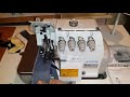 ОВЕРЛОК JACK JK-768DI #Overlock четырехниточный Сервопривод встроенный. (JK-798) #швейная машина.